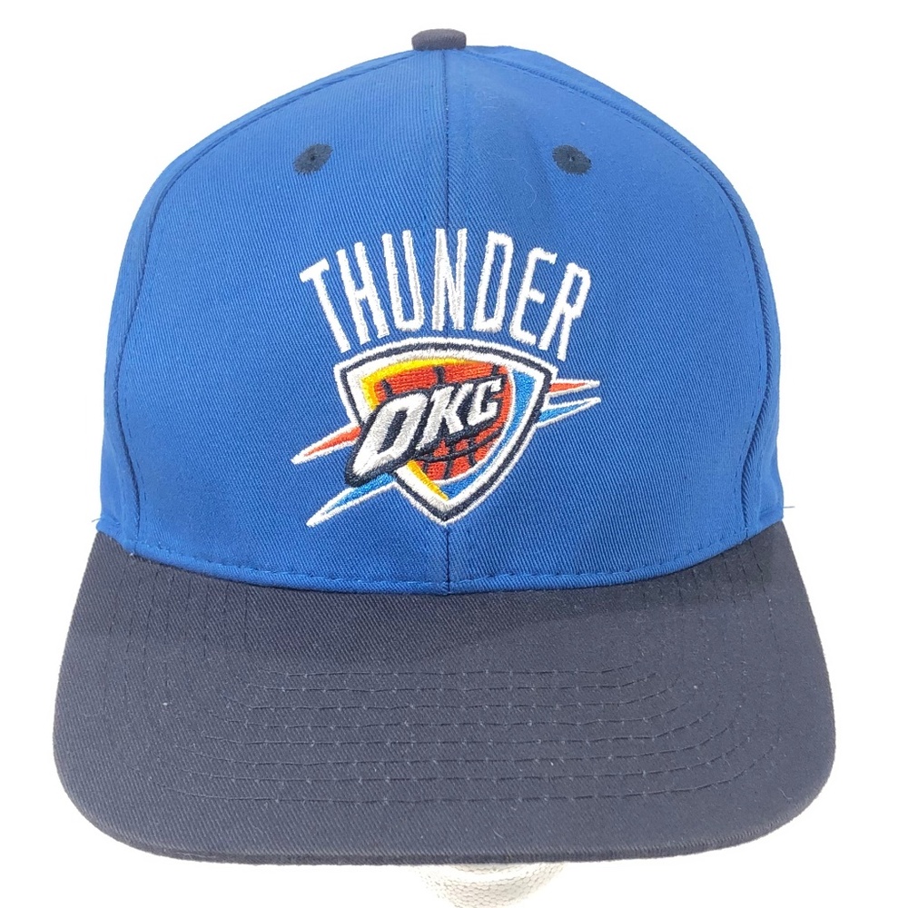 NBA Thunder OKC Hat Baseball Cap Blue Snapback